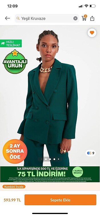 Trendyolmilla Blazer Ceket