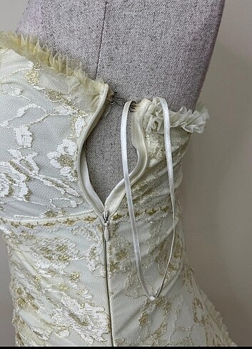 Y2k vintage dönem elbisesj - Görsel 16