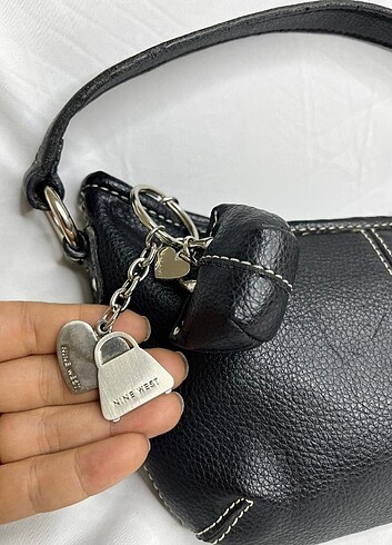 Beden siyah Renk Y2k vintage nine West çanta