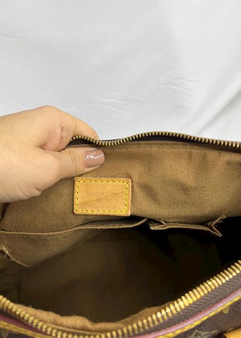 Kahverengi Deri Parisli Kadın Çanta - Görsel 11