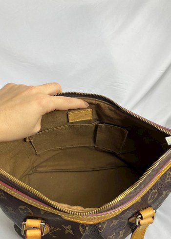 Kahverengi Deri Parisli Kadın Çanta - Görsel 10