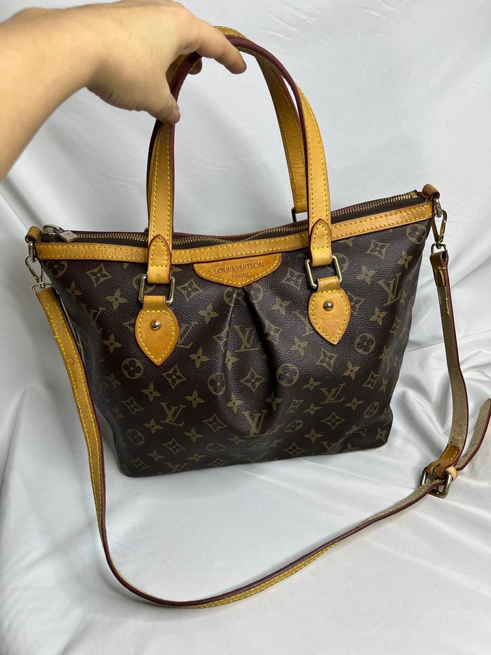 Kahverengi Deri Parisli Kadın Çanta - Görsel 4