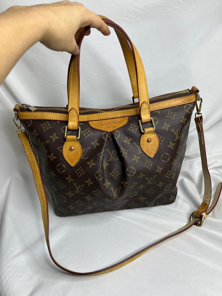 Kahverengi Deri Parisli Kadın Çanta - Görsel 5