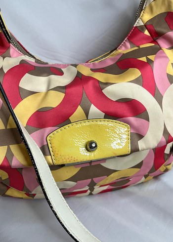 Çok Renkli Baskılı Kadın Omuz Çantası - Görsel 3