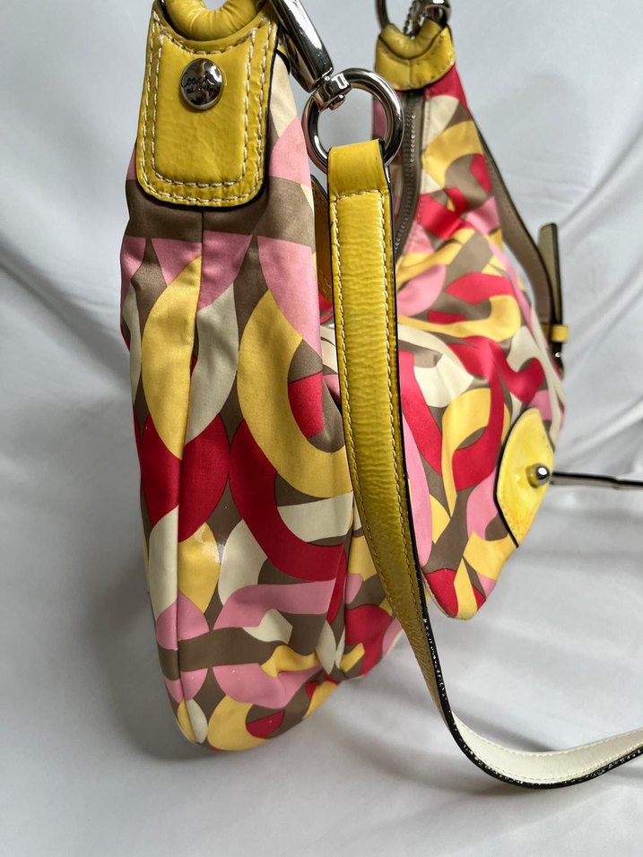 Çok Renkli Baskılı Kadın Omuz Çantası - Görsel 5