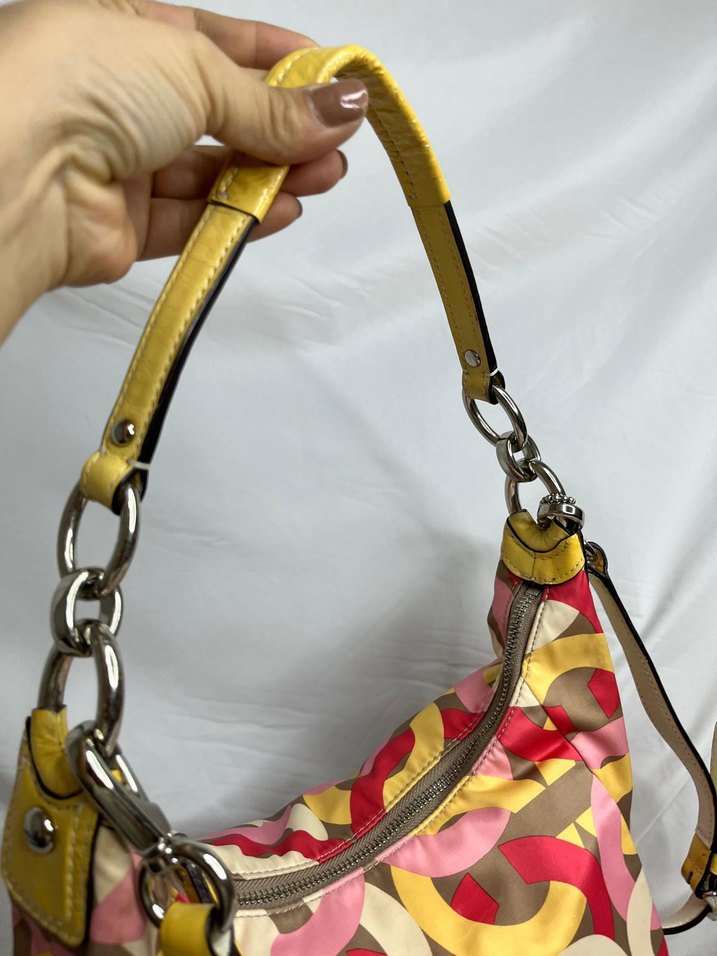 Çok Renkli Baskılı Kadın Omuz Çantası - Görsel 2