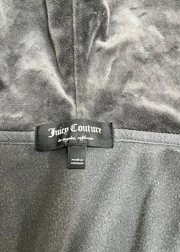 Kısa Kollu Gri Süet Fermuarlı Ceket - Görsel 7