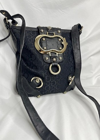 Tokalı Siyah Gotik Kadın Çanta - Görsel 6