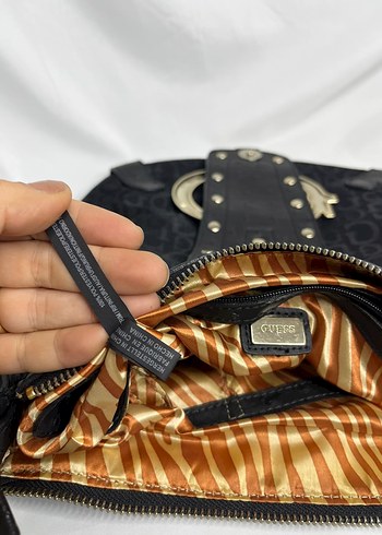 Tokalı Siyah Gotik Kadın Çanta - Görsel 12