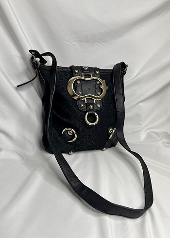Tokalı Siyah Gotik Kadın Çanta - Görsel 5