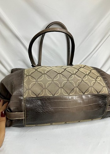 Beden kahverengi Renk y2k vintage nine West çanta