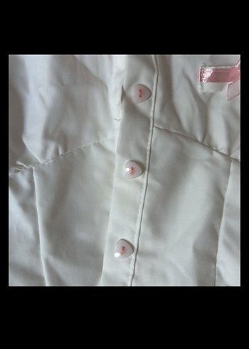 Pembe Fiyonklu Kısa Kollu Kız Bluzu - Görsel 5