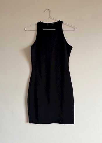 Mango Dokulu Kadın Mini Elbise - Görsel 2