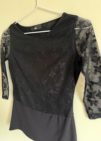 AdL Dantel Detaylı Yırtmaçlı Bluz - Görsel 5