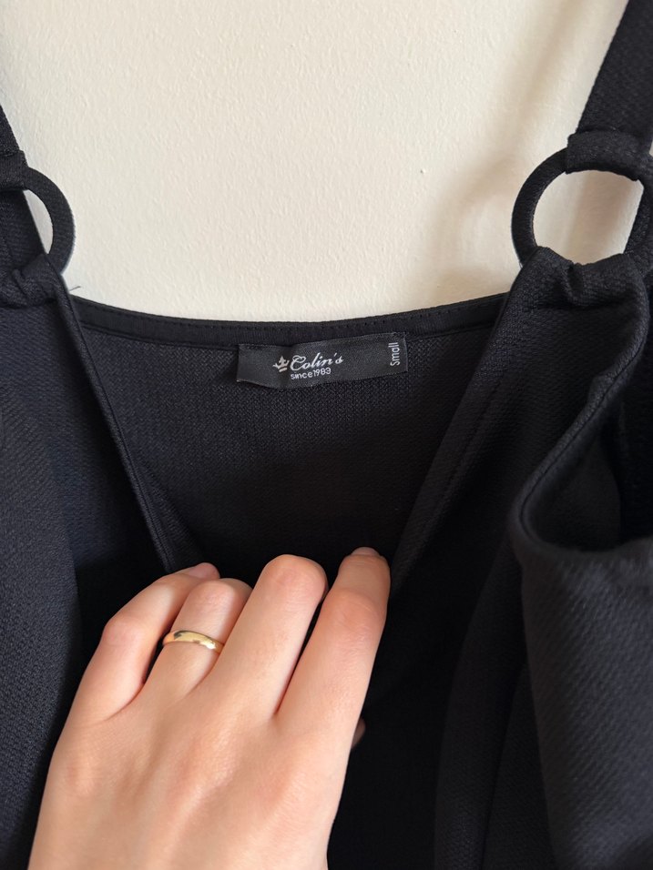 Colins Halka Detaylı Mini Elbise - Görsel 4