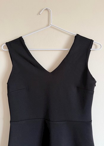 Mango Sırt Dekolteli Kadın Mini Elbise - Görsel 5