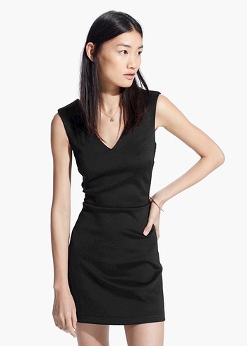 Mango Sırt Dekolteli Kadın Mini Elbise - Görsel 2