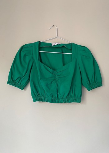 Adil Işık Büzgülü Balon Kol Kadın Bluz - Görsel 2