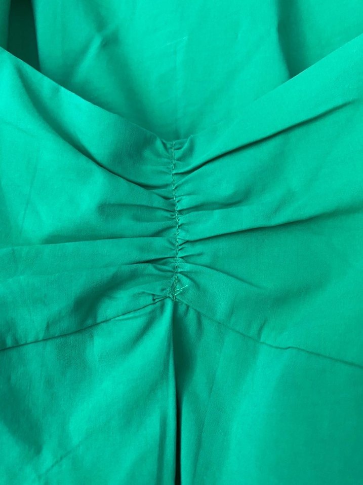 Adil Işık Büzgülü Balon Kol Kadın Bluz - Görsel 5