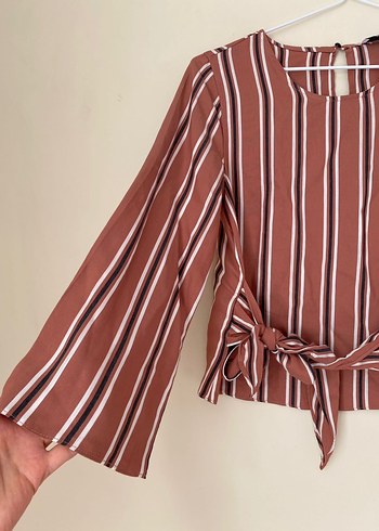 Adil Işık Bağlama Detaylı Kadın Bluz - Görsel 3