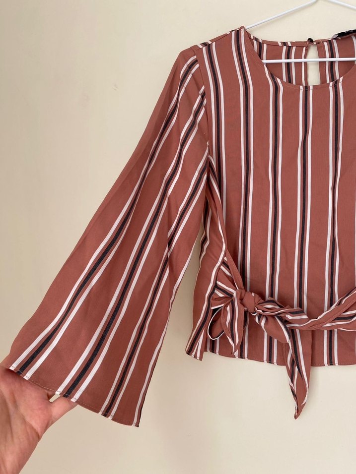 Adil Işık Bağlama Detaylı Kadın Bluz - Görsel 3