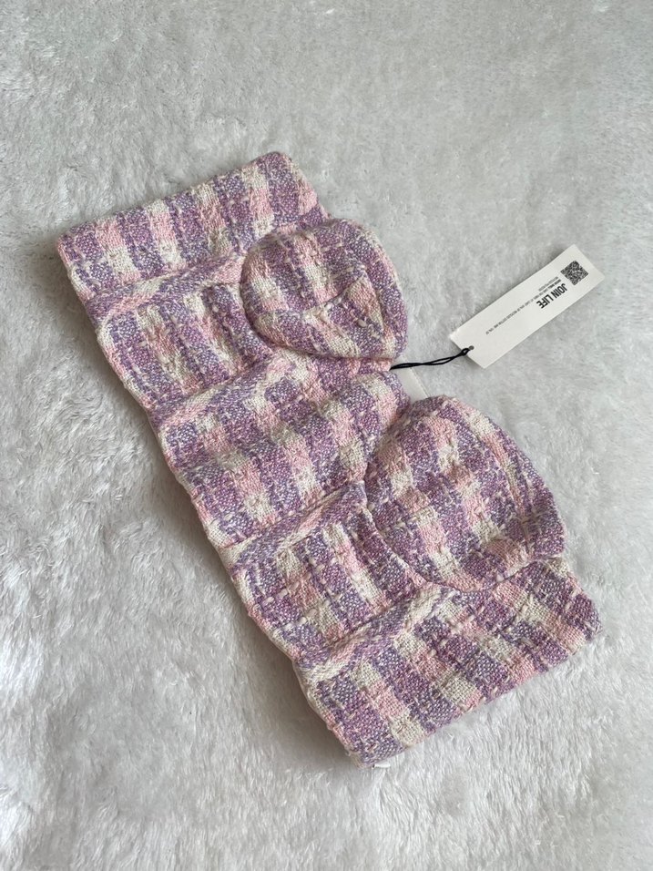 Zara Straplez Tüvit Kadın Crop Büstiyer - Görsel 4