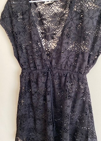 Lcwaikiki Çiçekli Nakışlı Kadın Pareo - Görsel 5