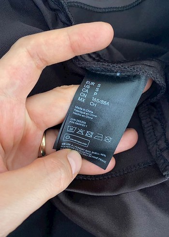 H&M Degaje Parlak Mini Saten Elbise - Görsel 7