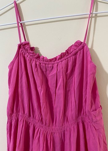 Trendyol Volanlı Büzgülü Mini Elbise - Görsel 8