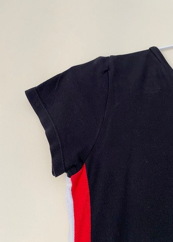 Şeritli Kadın Mini Elbise - Görsel 6