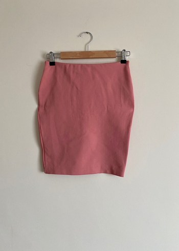 AdL Slimfit Yüksek Bel Kadın Kısa Etek - Görsel 3