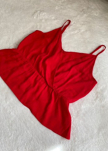 AdL Kruvaze Askılı Kadın Bluz - Görsel 3