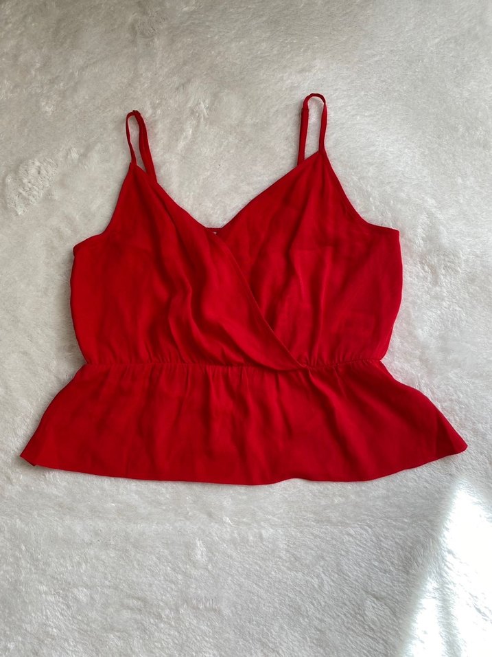 AdL Kruvaze Askılı Kadın Bluz - Görsel 2