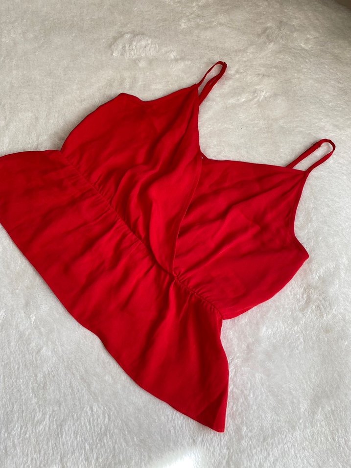 AdL Kruvaze Askılı Kadın Bluz - Görsel 3