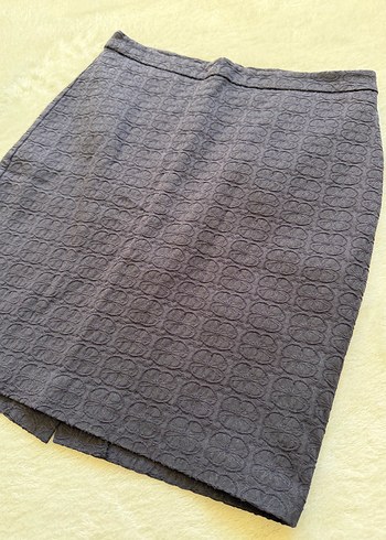 AdL Çiçek İşleme Detaylı Kısa Kalem Etek - Görsel 3