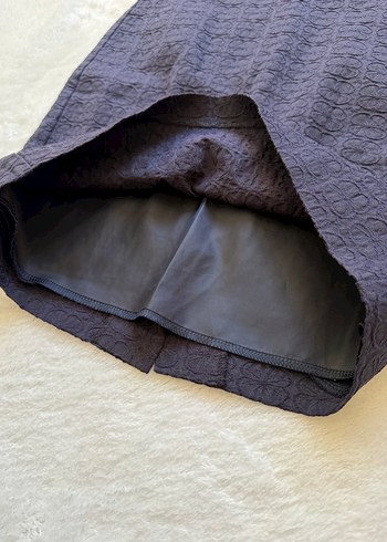 AdL Çiçek İşleme Detaylı Kısa Kalem Etek - Görsel 4