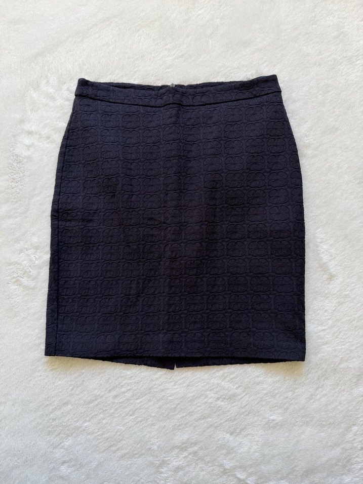 AdL Çiçek İşleme Detaylı Kısa Kalem Etek - Görsel 2