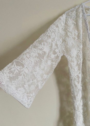 Koton Çiçekli Dökümlü Dantel Pareo - Görsel 5