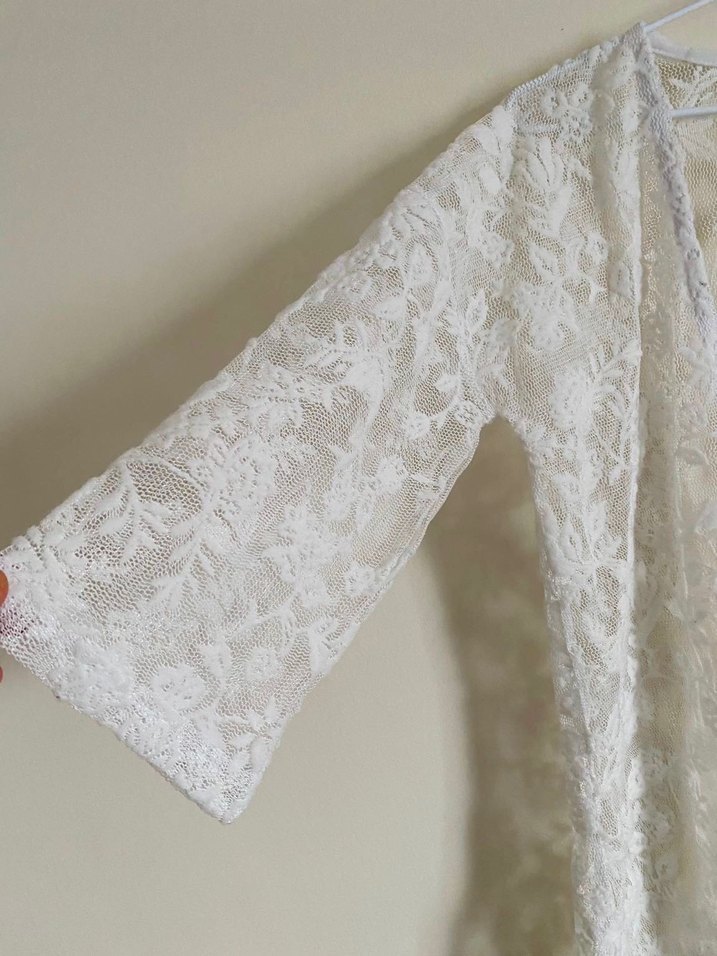 Koton Çiçekli Dökümlü Dantel Pareo - Görsel 5