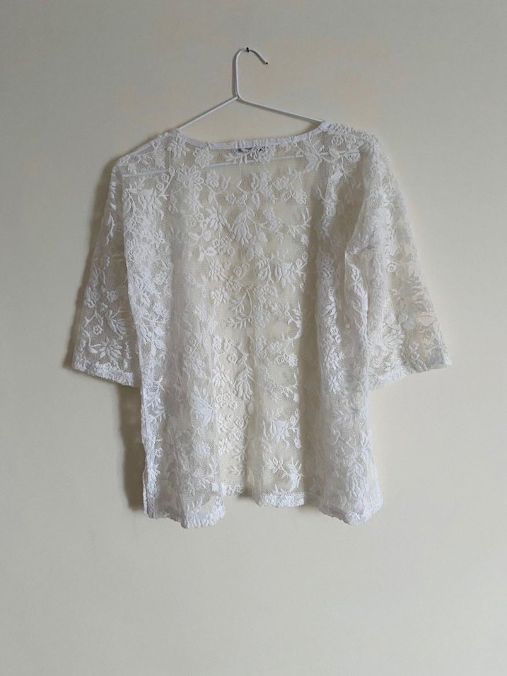 Koton Çiçekli Dökümlü Dantel Pareo - Görsel 4