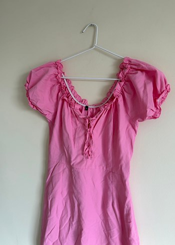 Tr Carmen Yaka Fit Mini Elbise - Görsel 5