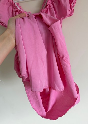 Tr Carmen Yaka Fit Mini Elbise - Görsel 6