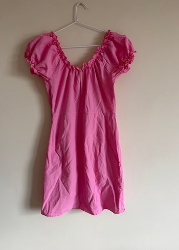 Tr Carmen Yaka Fit Mini Elbise - Görsel 7