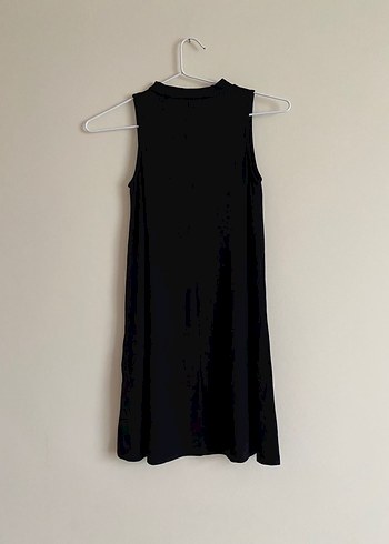 Pull&Bear V Yaka Kadın Mini Elbise - Görsel 3