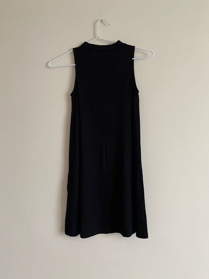 Pull&Bear V Yaka Kadın Mini Elbise - Görsel 3