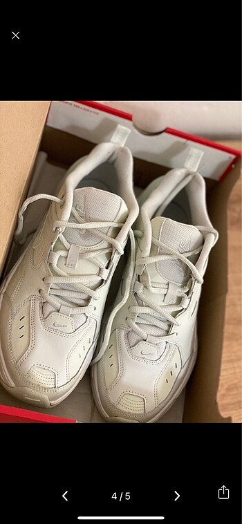 41 Beden yeşil Renk Nike Tekno m2k Orijinal Sneaker Ayakkabı