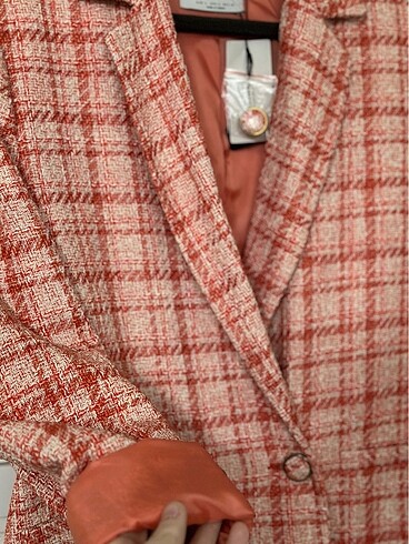 Zara Stradivarius tüvit blazer ceket