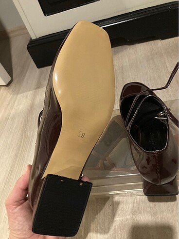 39 Beden bordo Renk Rugan ayakkabı
