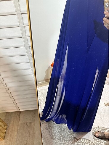 38 Beden mavi Renk Bendeki mavi tulum Melike Tatar markası