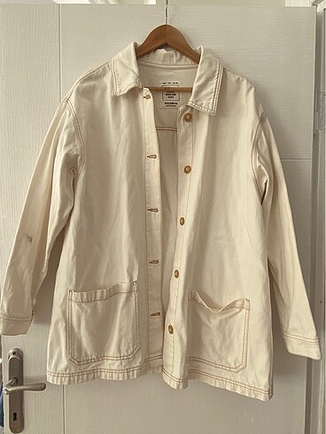 Pull&Bear uzun kot ceket